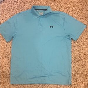 Under Armour Men's Blue Polo Shirt